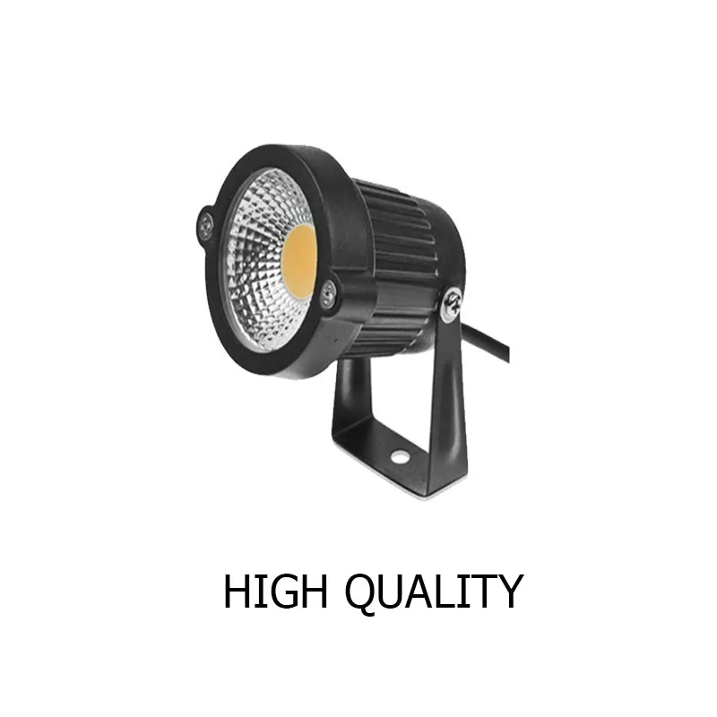 10PCS 5W LED Waterproof Garden Spotlights Warm White 12V