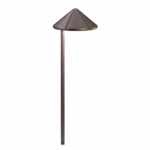 12V Side Mount Landscape Path Light Textured Architectural Bronze