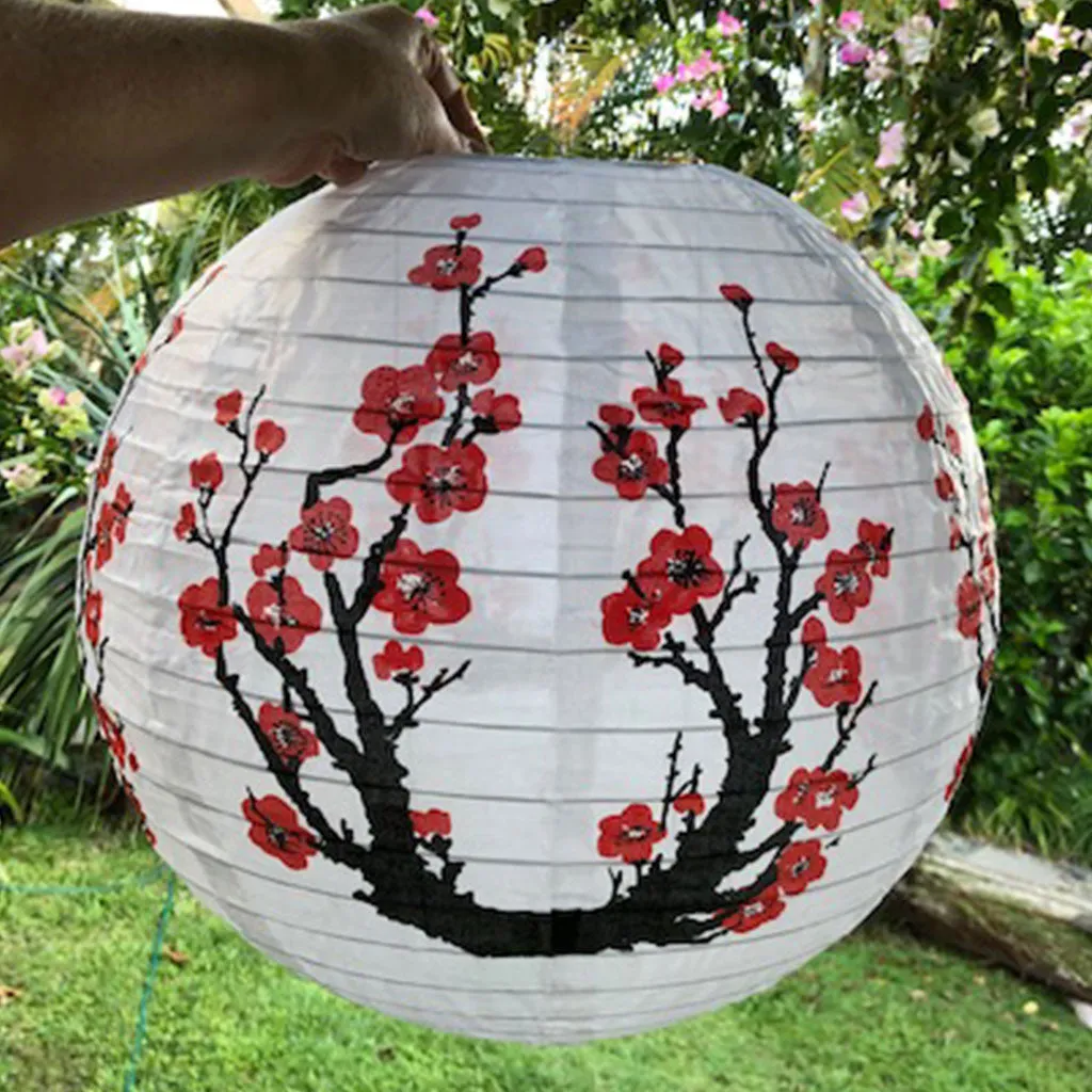 40cm Cherry blossom nylon lantern