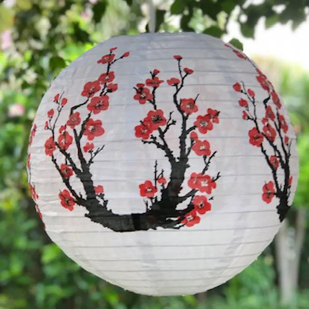 40cm Cherry blossom nylon lantern