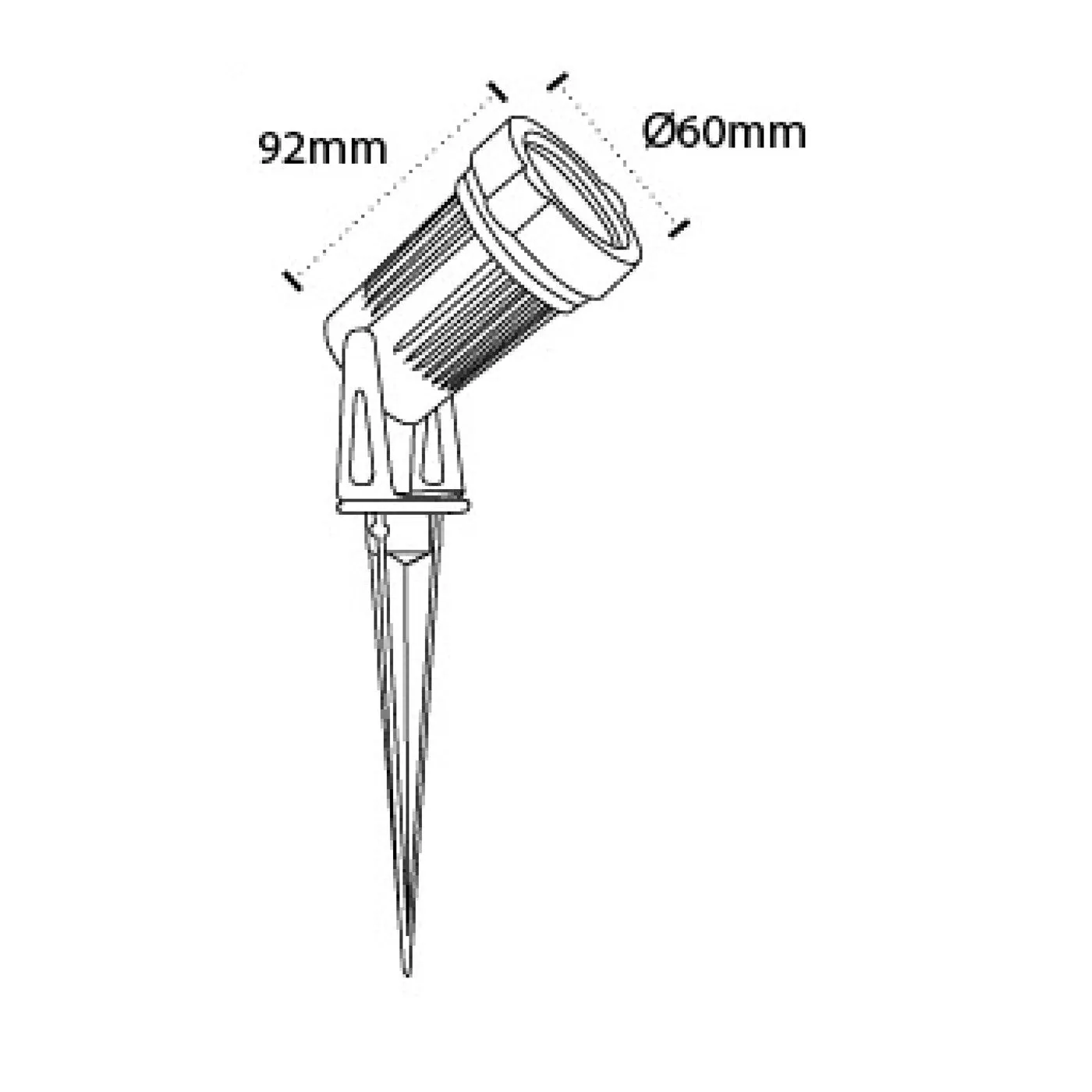 4211-Gu-10 Garden Spike