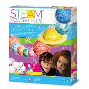 4M Steam Powered Girls Solar System String Lights