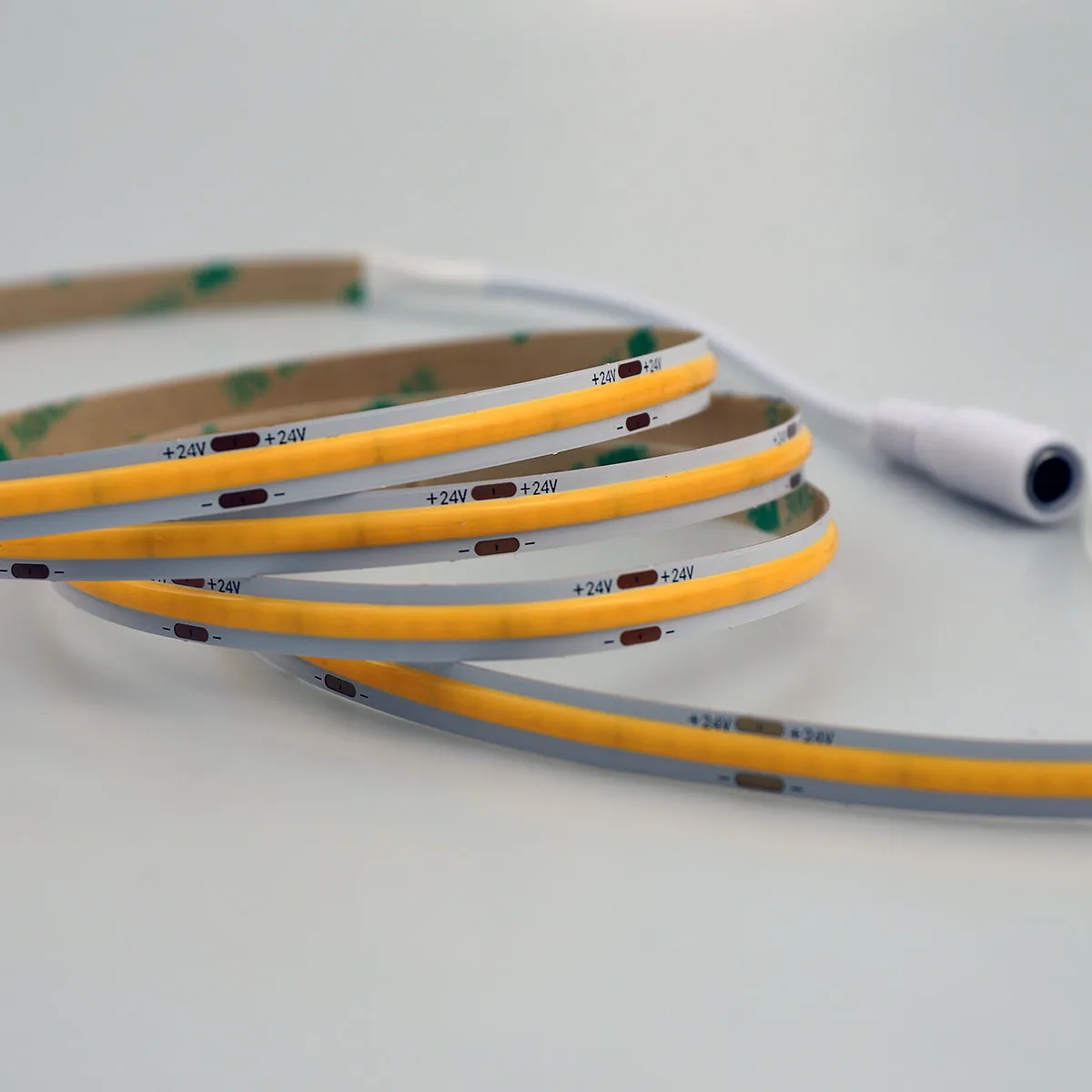 5 Meter 24V LED COB Strip 3000K IP65 (Power Supply Not Included)