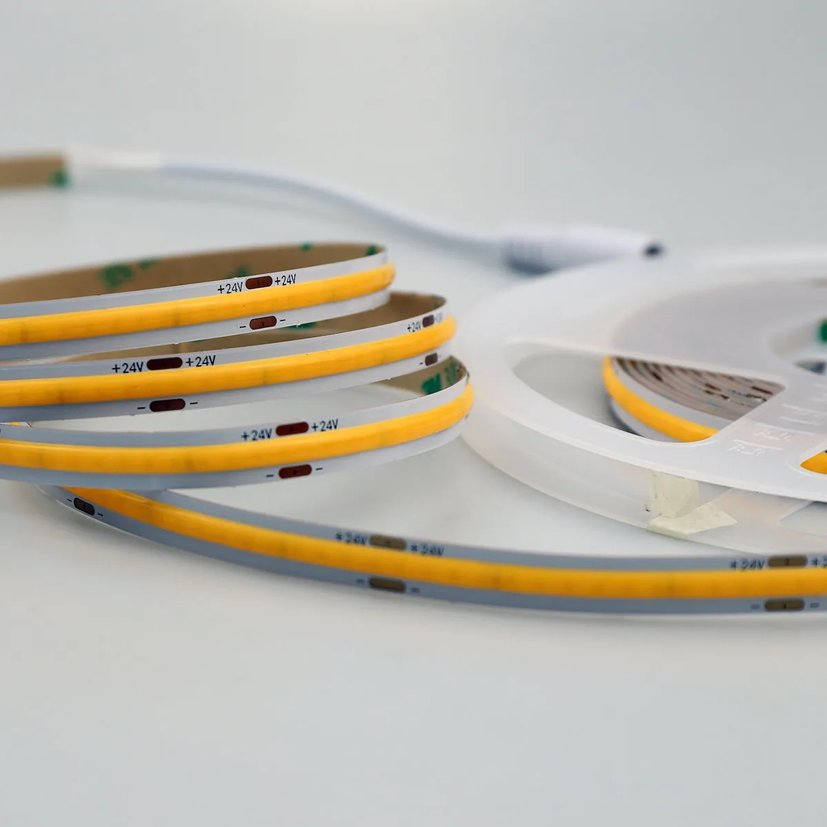 5 Meter 24V LED COB Strip 3000K IP65 (Power Supply Not Included)