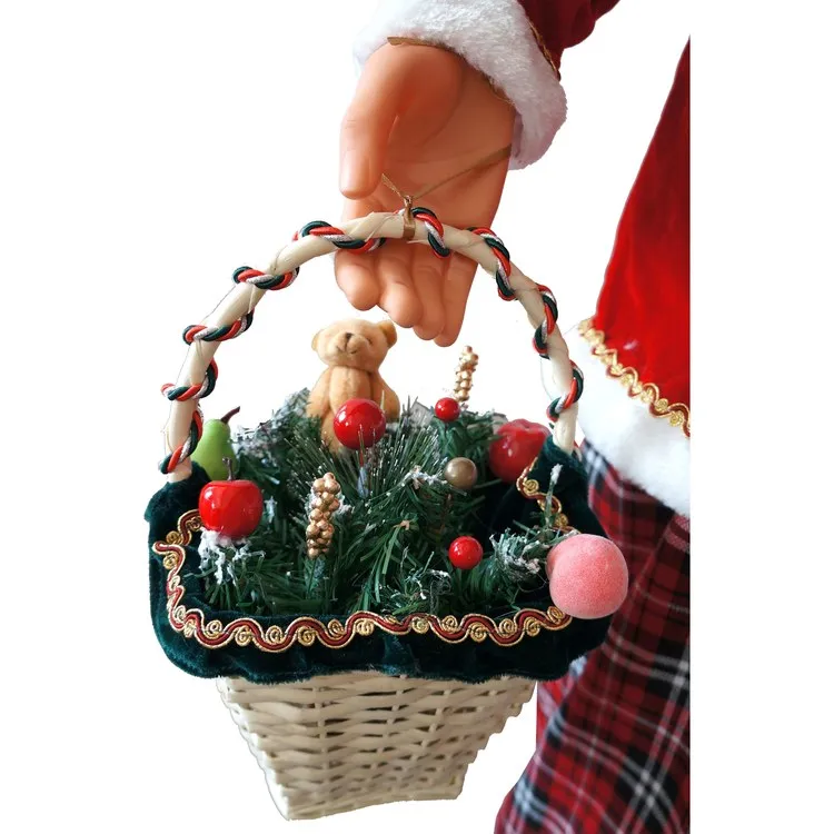 58" Dancing Mrs. Claus with Basket