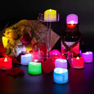 6430 1PC FESTIVAL DECORATIVE - LED TEALIGHT CANDLES | BATTERY OPERATED CANDLE IDEAL FOR PARTY.