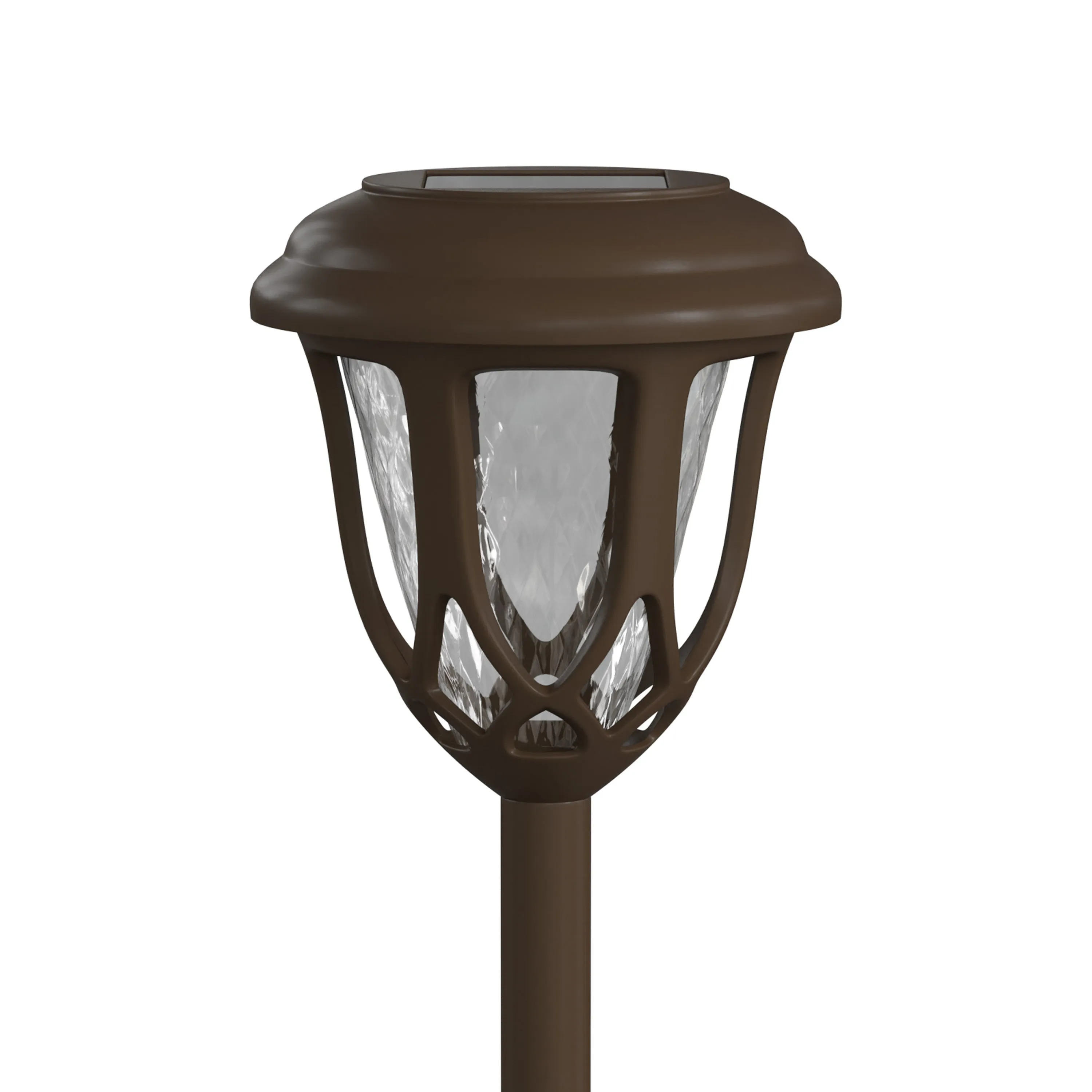 8 Pack Brown LED Solar Lights DN-SL114-8-BR-GG