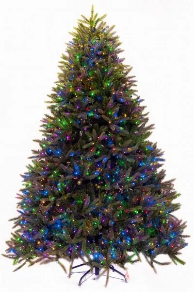 9' Ultra-Lit LED 3MM Stonington Fir Dual Lit