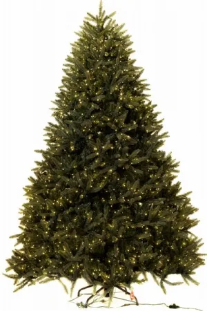 9' Ultra-Lit LED 3MM Stonington Fir Dual Lit