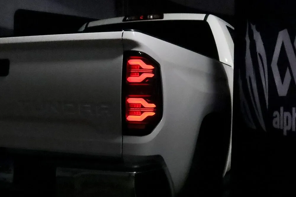 AlphaRex LUXX Series LED Tail Lights - Toyota Tundra - 14-21