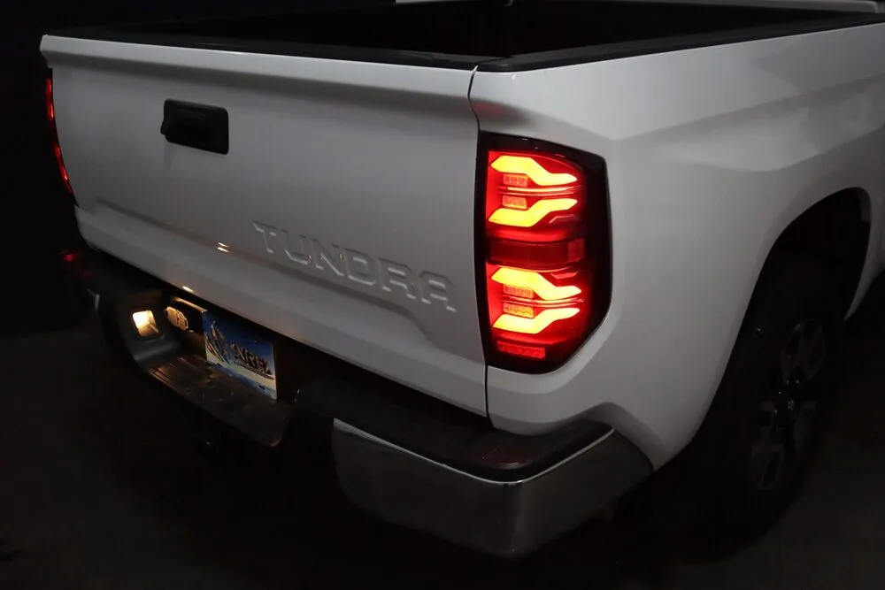 AlphaRex LUXX Series LED Tail Lights - Toyota Tundra - 14-21