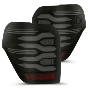 AlphaRex LUXX-Series Sequential Black LED Tail Lights | 2010-2023 Toyota 4Runner (690040)