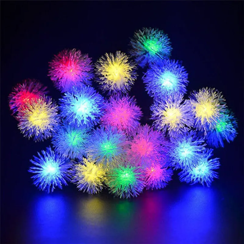 Bulk Dandelion String Lights Led Fluffy Ball Lamp String Wholesale