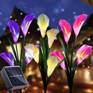 Decorative Garden Solar Lily Lights