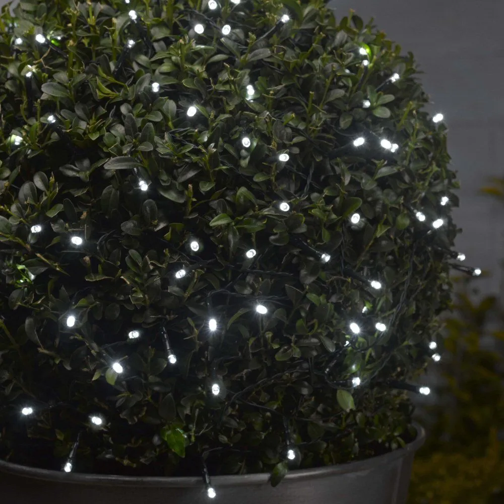 Eureka 400 LED Cool White Battery String Lights