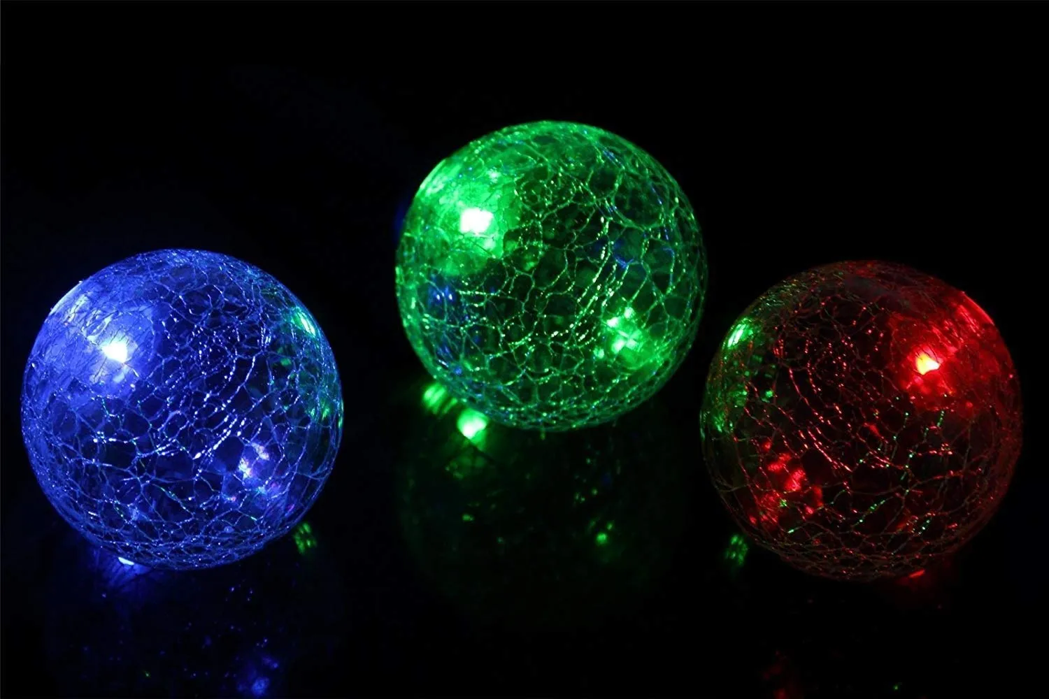 Halloween Solar Crystal Glass LED Light