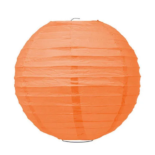 Large Paper Lantern - Tangerine