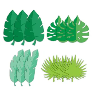 Leaf Cutouts 18cm 12pk