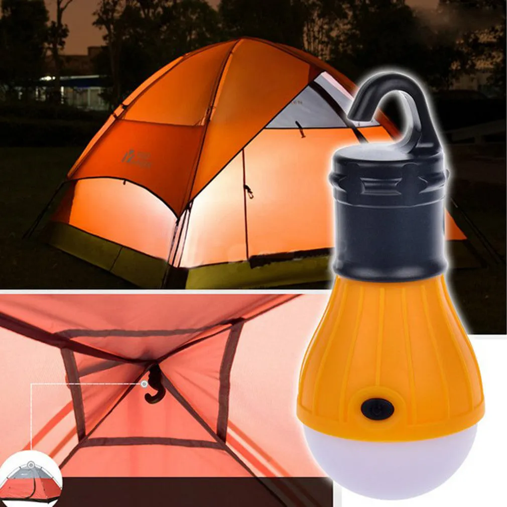 LED Soft Light Outdoor Hanging Light Bulb - Fishing Lantern Lamp / Camping Tent Light Bulb