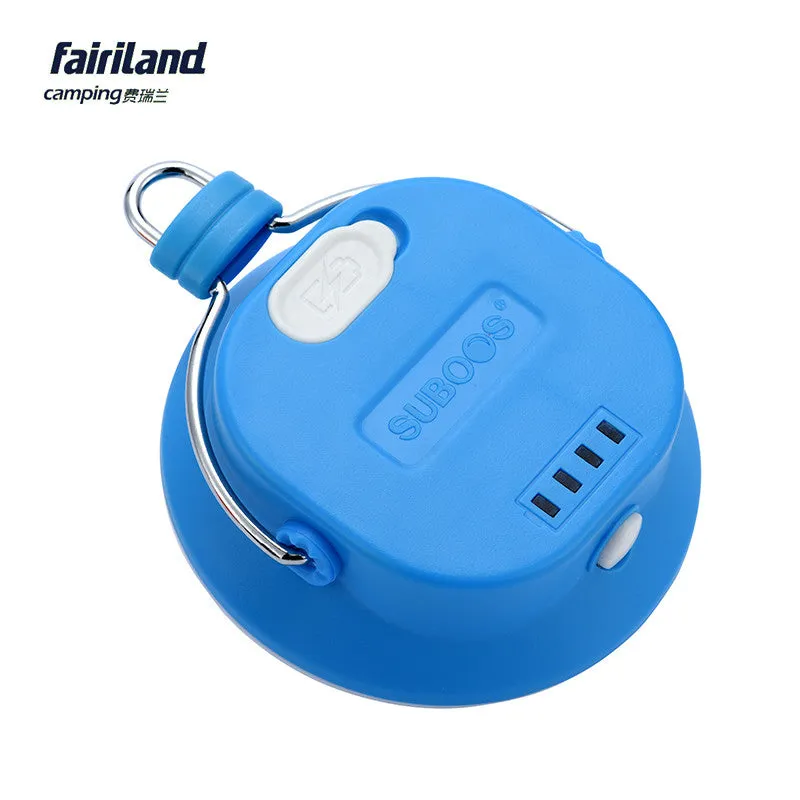 Portable 330 lumens LED Outdoor Lamp with 3600mAh Lithium battery USB Port Charger Tent Light