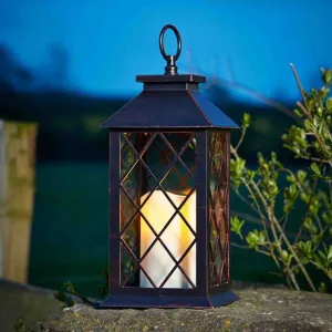 Smart Garden Battery Lit Garden Lattice Lantern