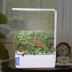 Smart Indoor Hydroponics Garden Kit, Herbs, Fruit, Growing System, led light