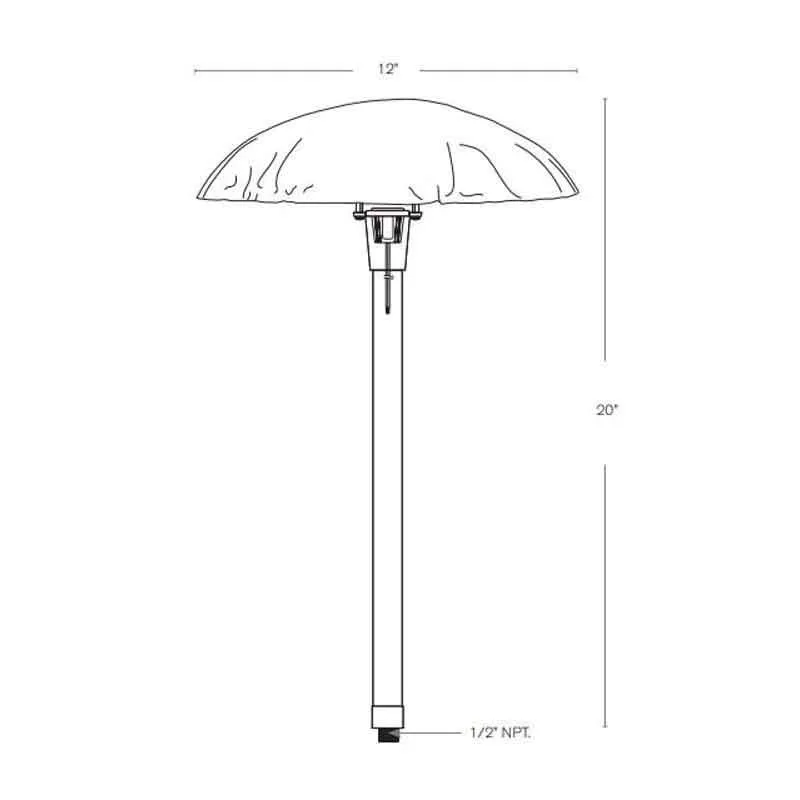 SPJ Lighting SPJ-MPL12 2W LED Pathway Light 12V