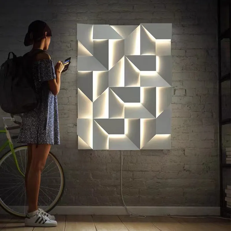 The Tarbes | Modern Modular LED Wall Canvas Art Lights