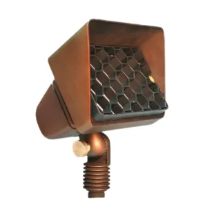 Unique -STAR-12-L427 - Starburst Wall Wash Brass Housing Weathered Brass 4W 2700K 40 Deg. LED