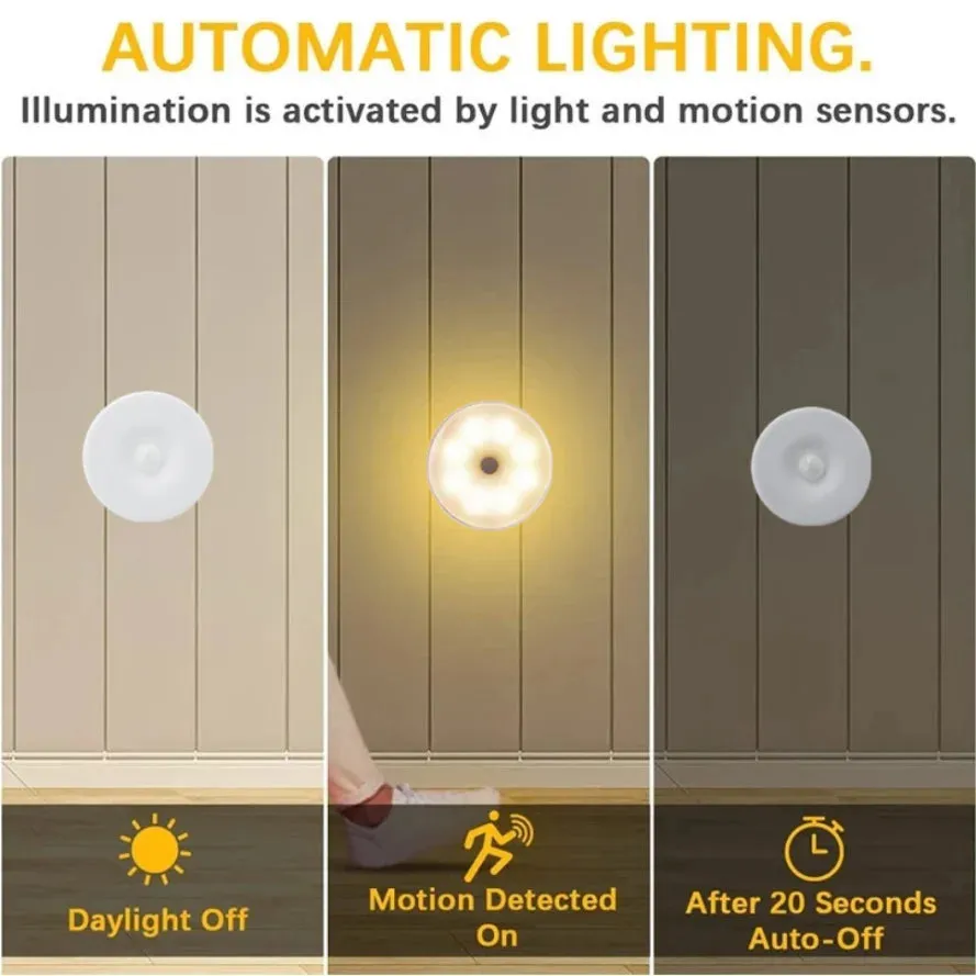 USB Charging Smart Sensor Lamp