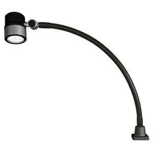 Waldmann 113183000-00680254, RFF 600/850/D ROCIA LED Spot Light; Gooseneck Arm, 10 degree Beam, 100-240V AC, Dimmable